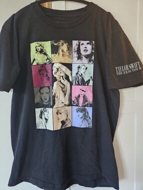 Taylor Swift Eras Tour T-shirt Thru To Vancouver